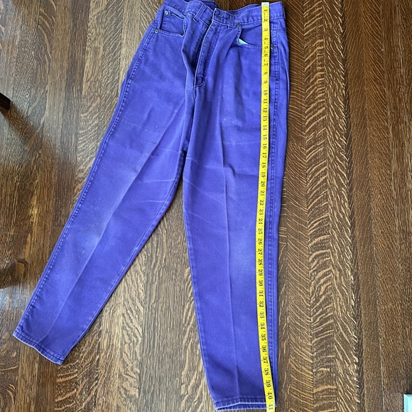 Vintage Jeans Chic Size 14 Purple - Picture 7 of 11